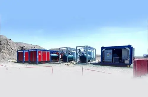 GESOs 8 sæt på 350 kW luftkompressorer + 1500m3/H Nitrogen Generator Systems Hjælp Kinas Xinjiang Petrochemical Industry