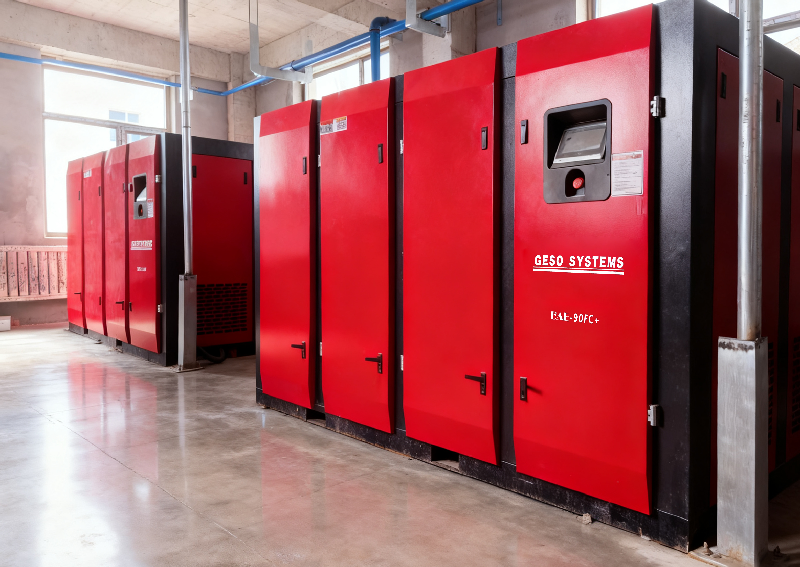 Væsentligt værktøj til navigation - skrueluftkompressor